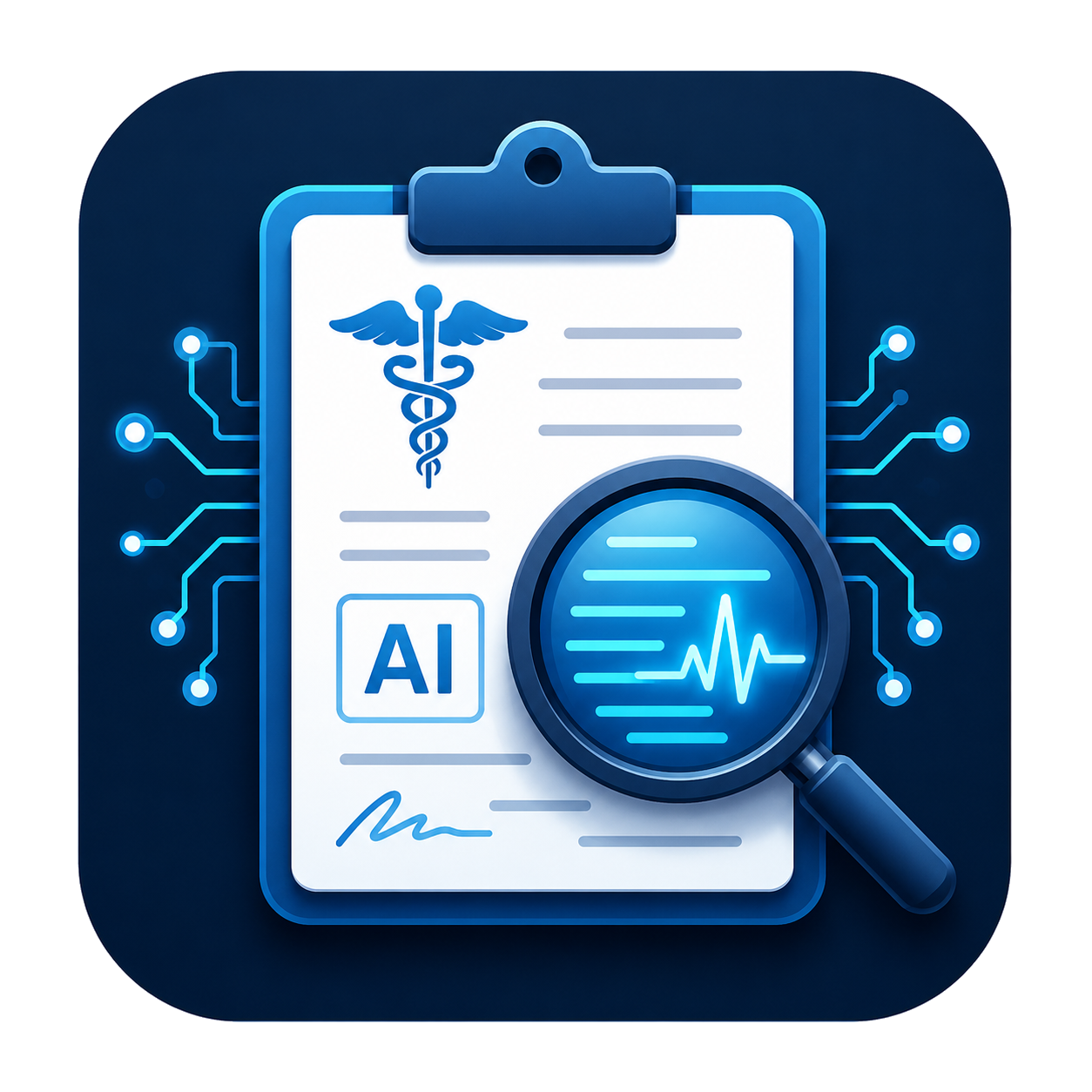 Иллюстрация AI-ассистента для криминалистических экспертиз